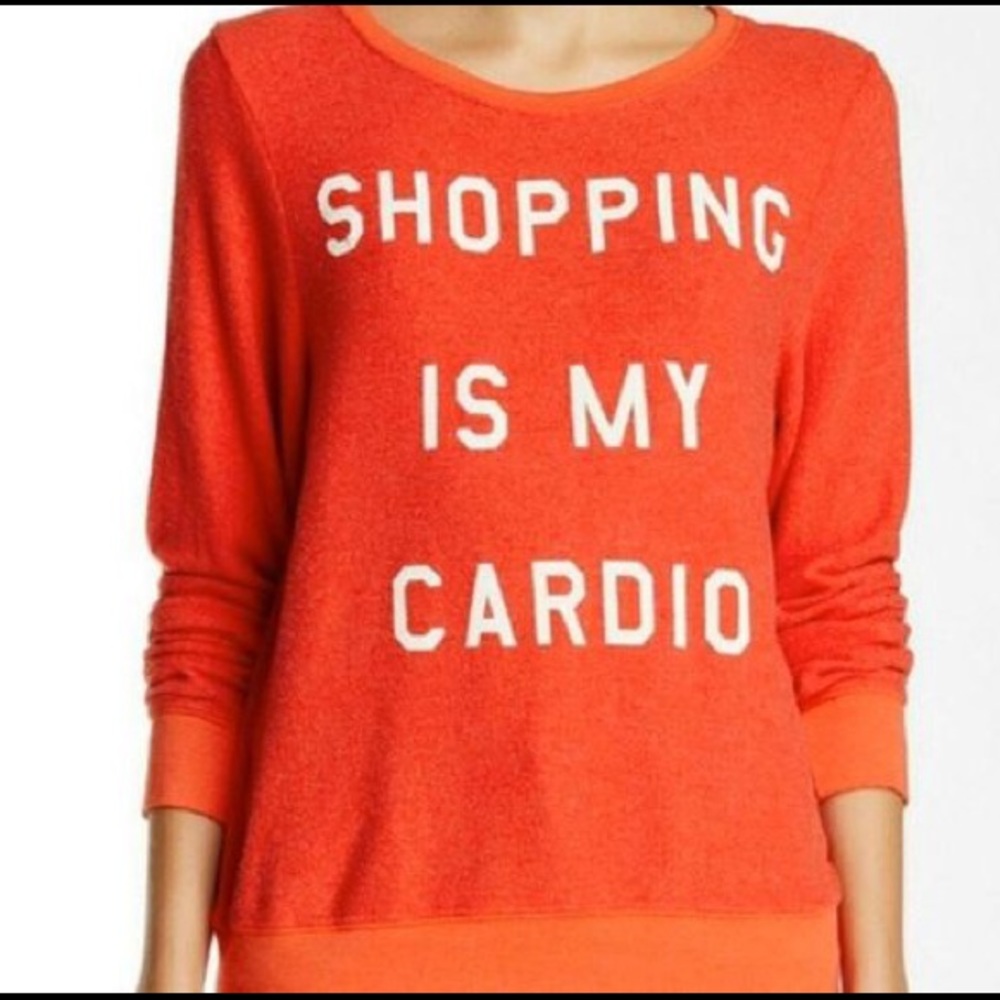 Wild fox Shopping is my cardio